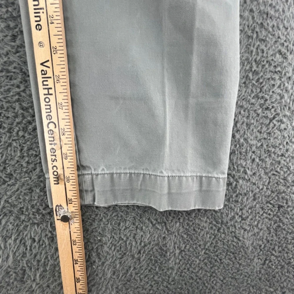 Polo Ralph Lauren Classic Fit Chino Pants‎ Mens 34x34 Gray Cotton Flat Front